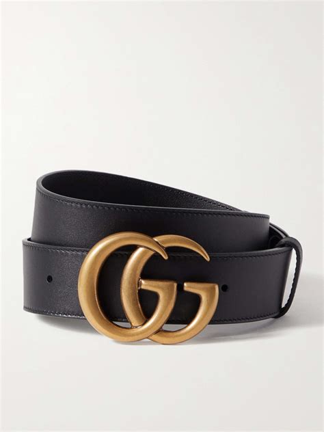 gucci leather belt net a porter|Gucci formal belt.